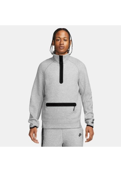 Tech Fleece Half-Zip Top Erkek Sweatshirt FB7998-063