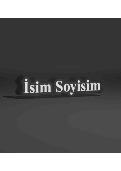 Kişiye Özel LED Işıklı Isimlik
