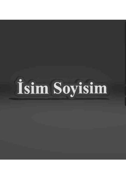 Kişiye Özel LED Işıklı Isimlik fiyatları