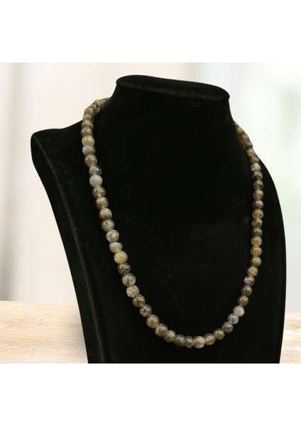 Labradorit Taşı Kolye