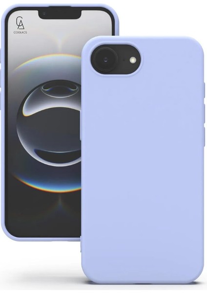 Apple iPhone 16E Uyumlu Içi Kadife Lansman Kılıf ve Temperli Cam Ekran Koruyucu