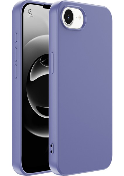 Apple iPhone 16E Uyumlu Içi Kadife Lansman Kılıf ve Temperli Cam Ekran Koruyucu
