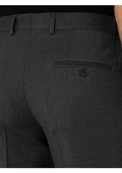 Erkek Antrasit Slim Fit Kumaş Pantolon 50292514-VR006 indirimleri