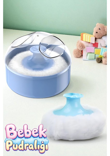 Bebek Pudralığı - Puff Pudralık - Bebek Pudrası Pufu 721871 fiyatları