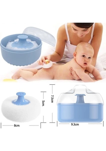 Bebek Pudralığı - Puff Pudralık - Bebek Pudrası Pufu 721871 fırsatları
