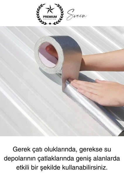 Ekstra Güçlü 2 mt Dış Cephe Su Geçirmez Sakız Bant Yalıtım Çamur Bandı Sızdırmaz 3 Adet