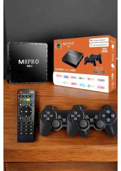 Tv Game Box Netflix Youtube 1000 Oyunlu Android Oyun Konsolu Kumandalı