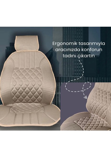 Hyundai Accent Oto Ön Iki Koltuk Minderi Bej 1995-2005 fırsatları