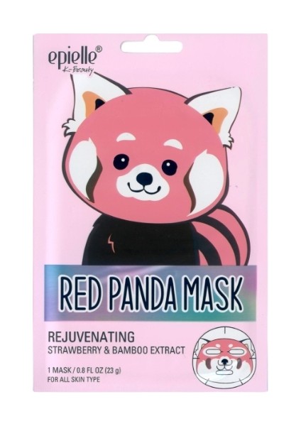 Kızıl Panda Maske – Canlandırıcı Kağıt Yüz Maskesi (Çilek & Bambu Özlü) – Tekli (1 x 23g) fiyatları