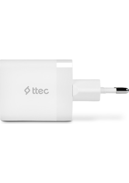 Smartcharger Duo Pd 45W Usb-C+Usb-A Seyahat Hızlı Şarj Aleti