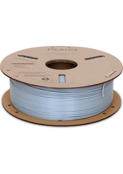 Urhanshop Filamix Abs Gri Filament 1.75MM 1kg
