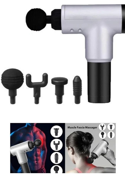 Masaj Tabancası Kas Şarjlı Massage Gun