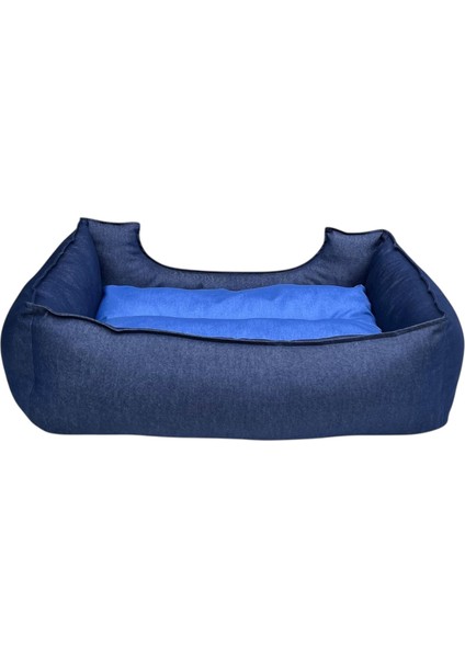 , Lacivert-Mavi,köpek Yatakları,kedi Yatakları ,gabardin Kumaş,yıkanabilir,yastıklı modelleri
