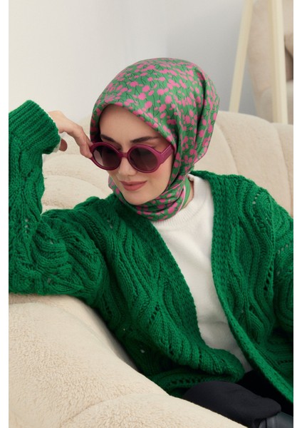 Twill Ipek Eşarp 11412 - 06