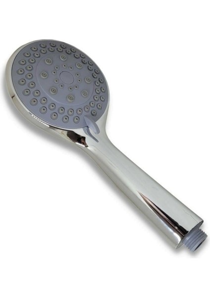 Kademeli Ayarlanabilir Duş Başlığı - Baş 9.7cm Sap 14.5cm Krom Gövde Duş Başlığı indirimleri