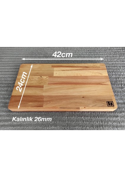 Masif Ahşap Kesme Doğrama Tahtası 42X24CM fiyatları