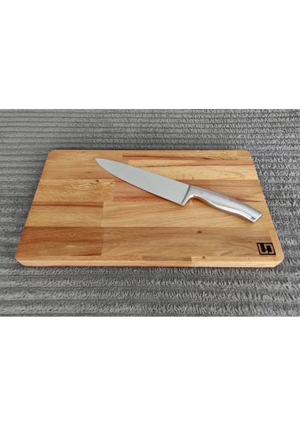 Masif Ahşap Kesme Doğrama Tahtası 42X24CM fırsatları