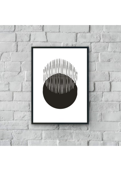 "boho Harmony" Poster Tablo (Çerçeveli)