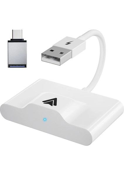 Ally Usb+Type-C Android Kablosuz Carplay Adaptör Çevirici - Youtube Netflix Tiktok - TGZ2004-2372