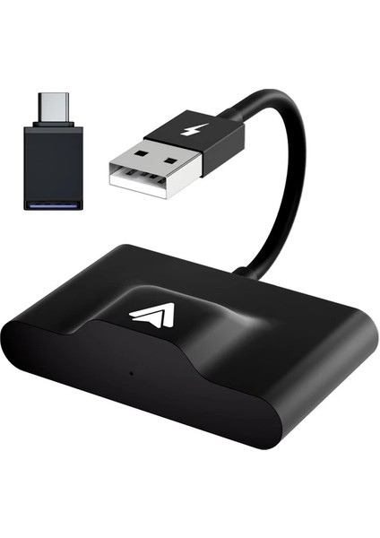 Ally Usb+Type-C Android Kablosuz Carplay Adaptör Çevirici - Youtube Netflix Tiktok - TGZ2004-2372