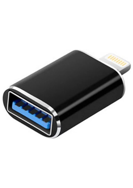 Ally iPhone iPad Lightning Otg Adaptör Flash Klavye APARAT-(5775) - TGZ9522-6984