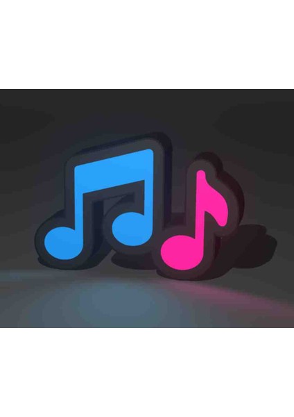 LED Işıklı Nota Müzik