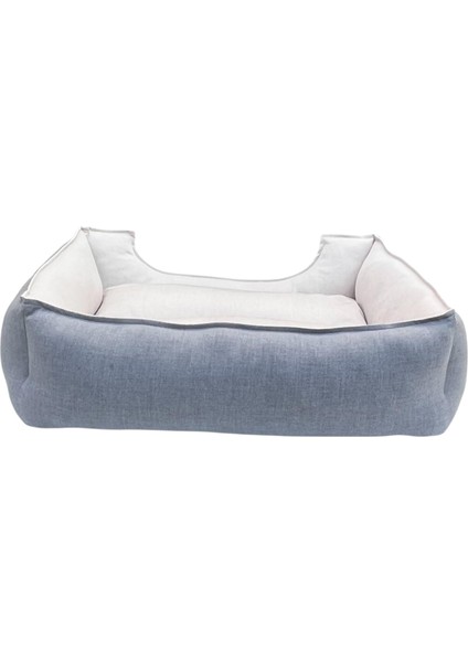 , Gri-Krem,köpek Yatakları ,kedi Yatakları,gabardin Kumaş,yıkanabilir,yastıklı modelleri