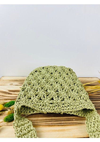 Kağıt Ip Hasır Askılı Örgü Omuz Çantası - Telefon Çantası En 18cm Boy 19 Cm Askı 135 Cm fiyatları