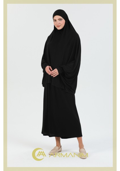 Pamuklu Iki Parça Kollu Namaz ve ümre Elbisesi..