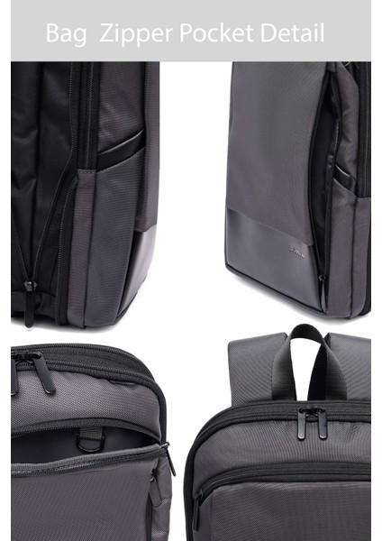 D-Pack Erkek Gri Sırt Çantası 25SBD30196F