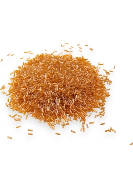 Açık Turuncu Boru Boncuk 100 gr fiyatları