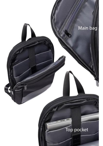 D-Pack Erkek Siyah Sırt Çantası 25SBD30196F