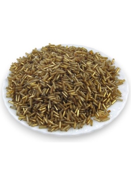 Eskitme Gold Boru Boncuk 100 gr
