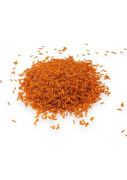 Turuncu Boru Boncuk 100 gr