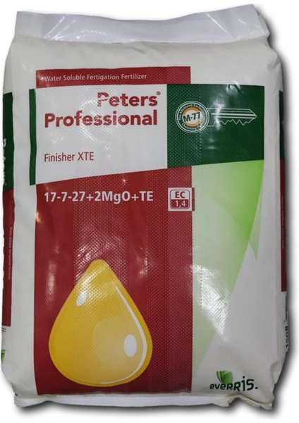 Peters Professional 17-7-27+2mgo+Te 15 kg Npk Içerikli Damla Sulama Gübresi
