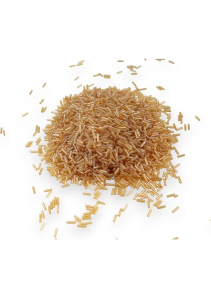 Koyu Karamel Boru Boncuk 100 gr