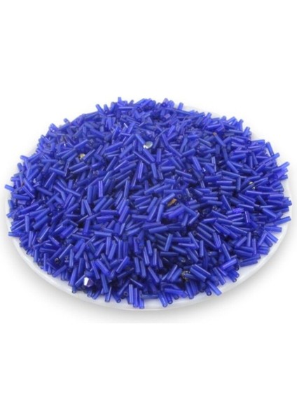 Kraliyet Mavisi Boru Boncuk 100 gr