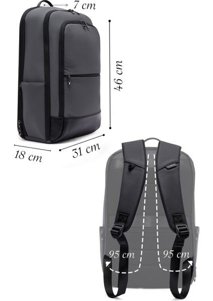 D-Pack Erkek Gri Sırt Çantası 25SBD30206F fiyatları