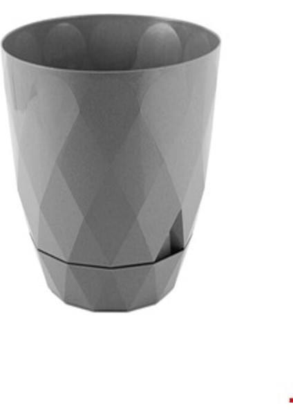 (3 Adet) Yakamoz Plastik Bahçe Saksısı No.5 (27.5X24CM) 9,27 Lt