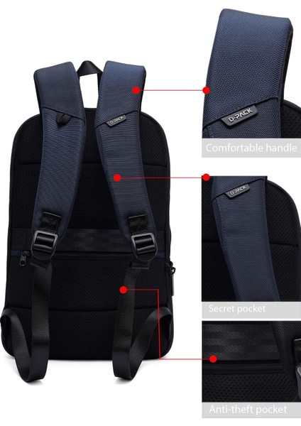 D-Pack Erkek Lacivert Sırt Çantası 25SBD30196F indirimleri