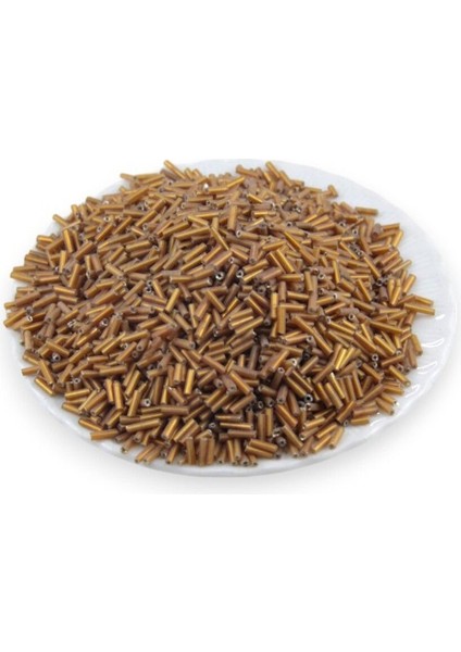 Kristal Açık Bakır Boru Boncuk 100 gr