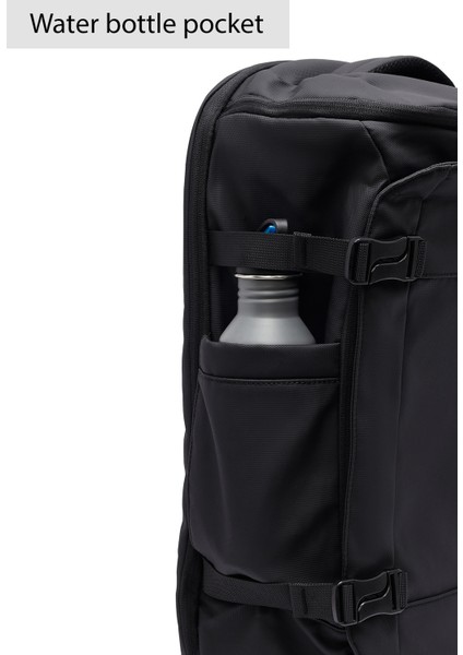 D-Pack Erkek Siyah Kumaş Sırt Çantası 25SBD30236F