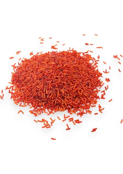 Kristal Turuncu Boru Boncuk 100 gr fiyatları