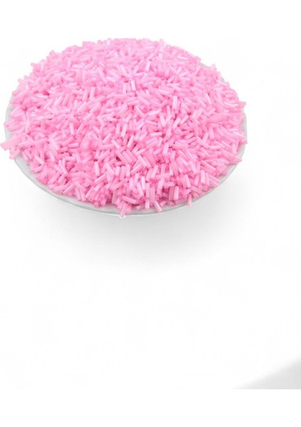 Pastel Pembe Boru Boncuk 100 gr