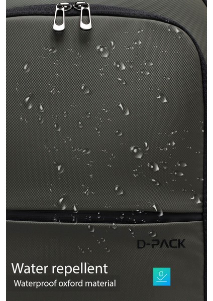 D-Pack Erkek Haki Sırt Çantası 25SBD30206F