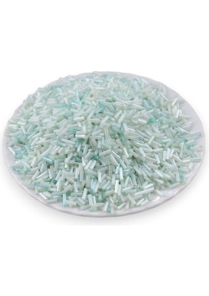 Çift Renk Mint Boru Boncuk 100 gr