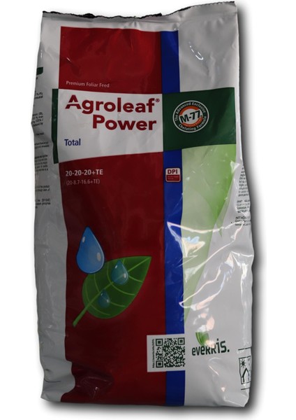Agroleaf Power 20-20-20+Te 2 kg Npk Yaprak Gübresi