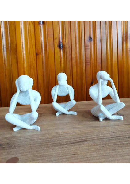 Görmedim Duymadım Bilmiyorum Biblo Dekoratif Obje fırsatları