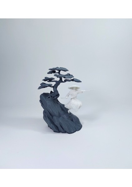 Japon Samuray Temalı Dekoratif Biblo