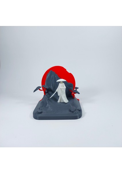 Japon Uzakdoğu Temalı Dekor Obje Ayın Şafağı Biblo